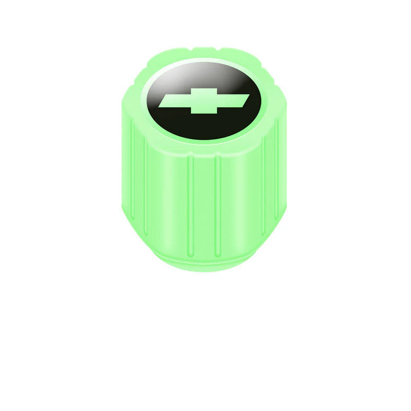 20-Pack Neon Green Glow Tire Valve Caps – No Battery Needed, Universal Fit - Image 13