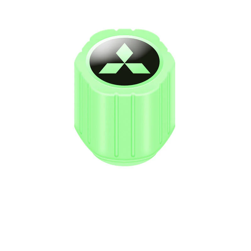 20-Pack Neon Green Glow Tire Valve Caps – No Battery Needed, Universal Fit - Image 43
