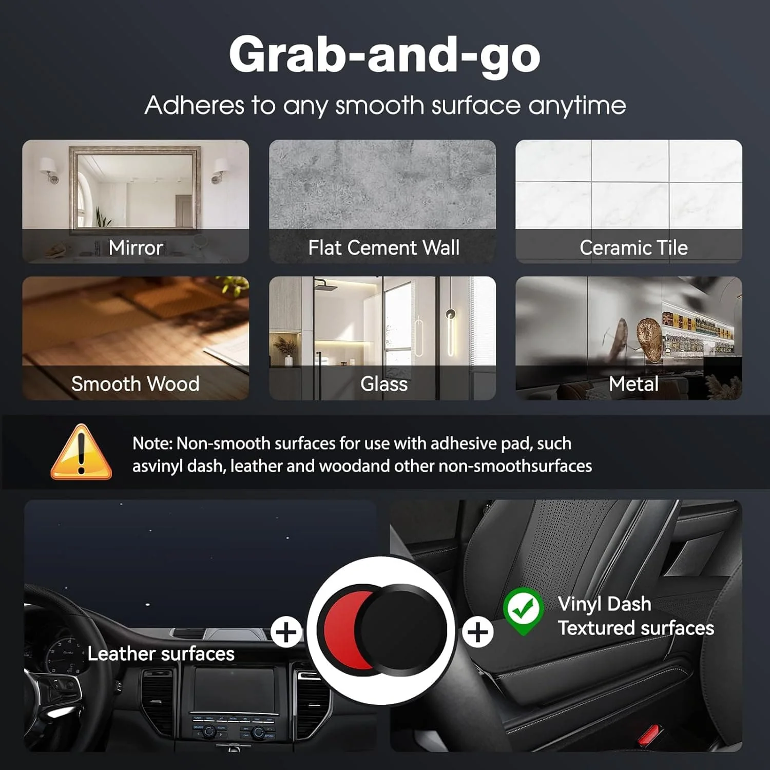 Woyuosn Vacuum Magnetic Phone Holders for Car - Image 8