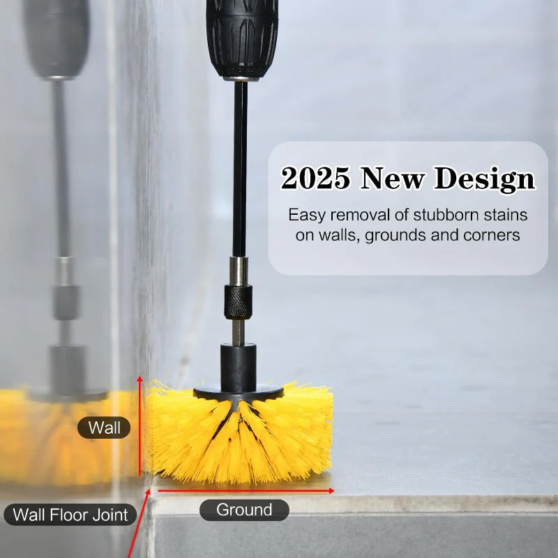 Power Drill Cleaning Brush Set - Image 2