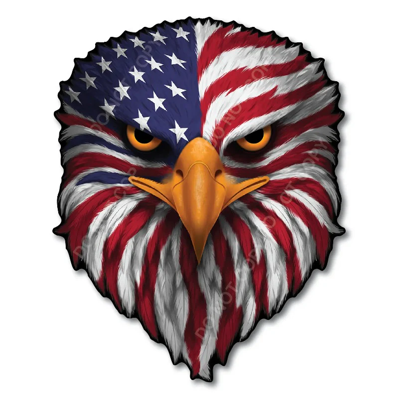 Reflective Eyes Eagle Decal - Image 19