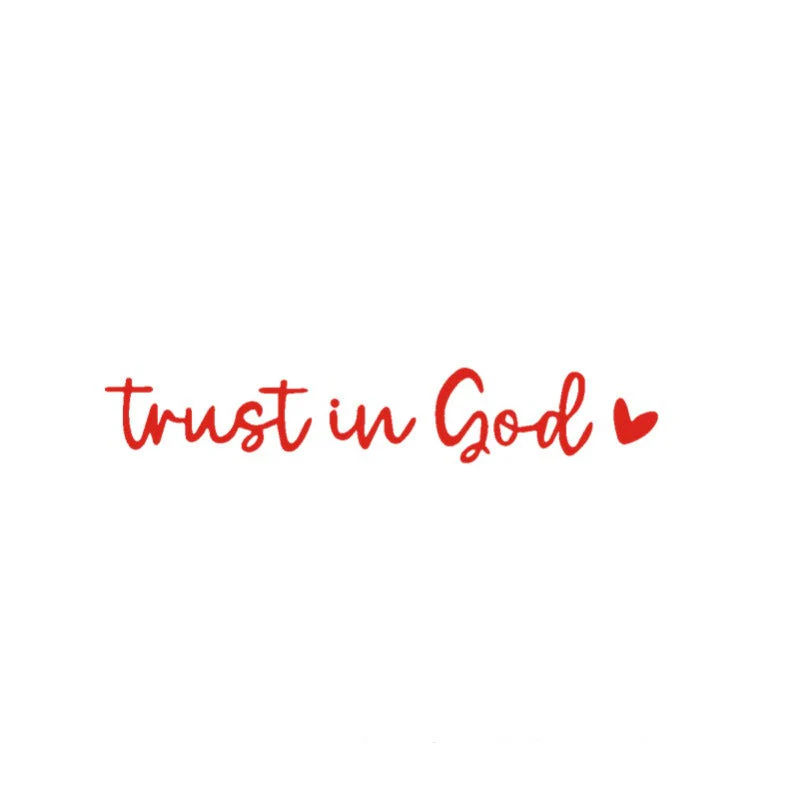 “Trust in God” Rear-View Mirror Decal - Image 12