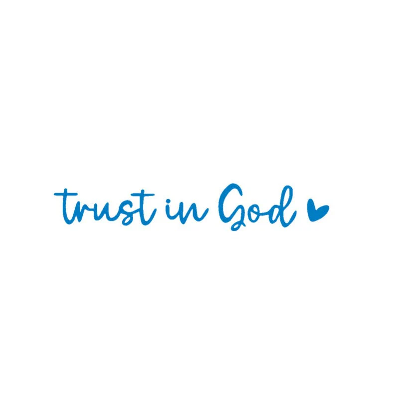 “Trust in God” Rear-View Mirror Decal - Image 13