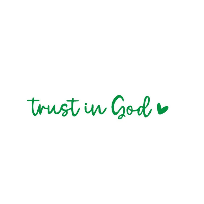 “Trust in God” Rear-View Mirror Decal - Image 14