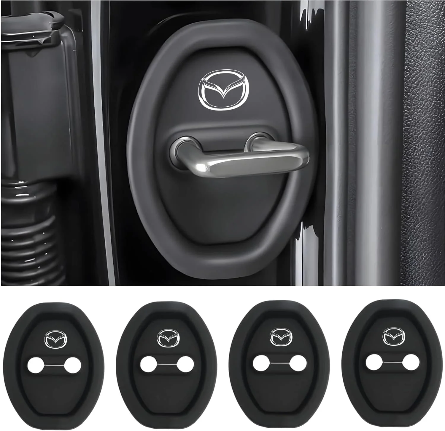 Eptchn Universal Silicone Car Door Covers Protector (4 PACK) - Image 26