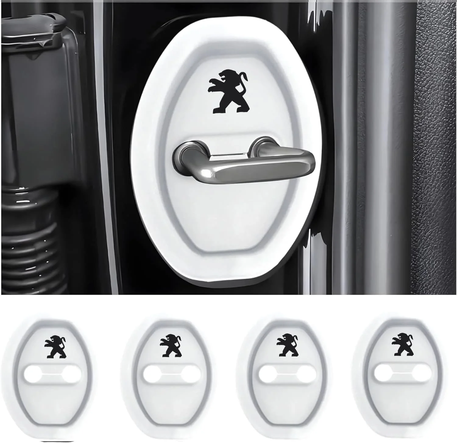 Eptchn Universal Silicone Car Door Covers Protector (4 PACK) - Image 44