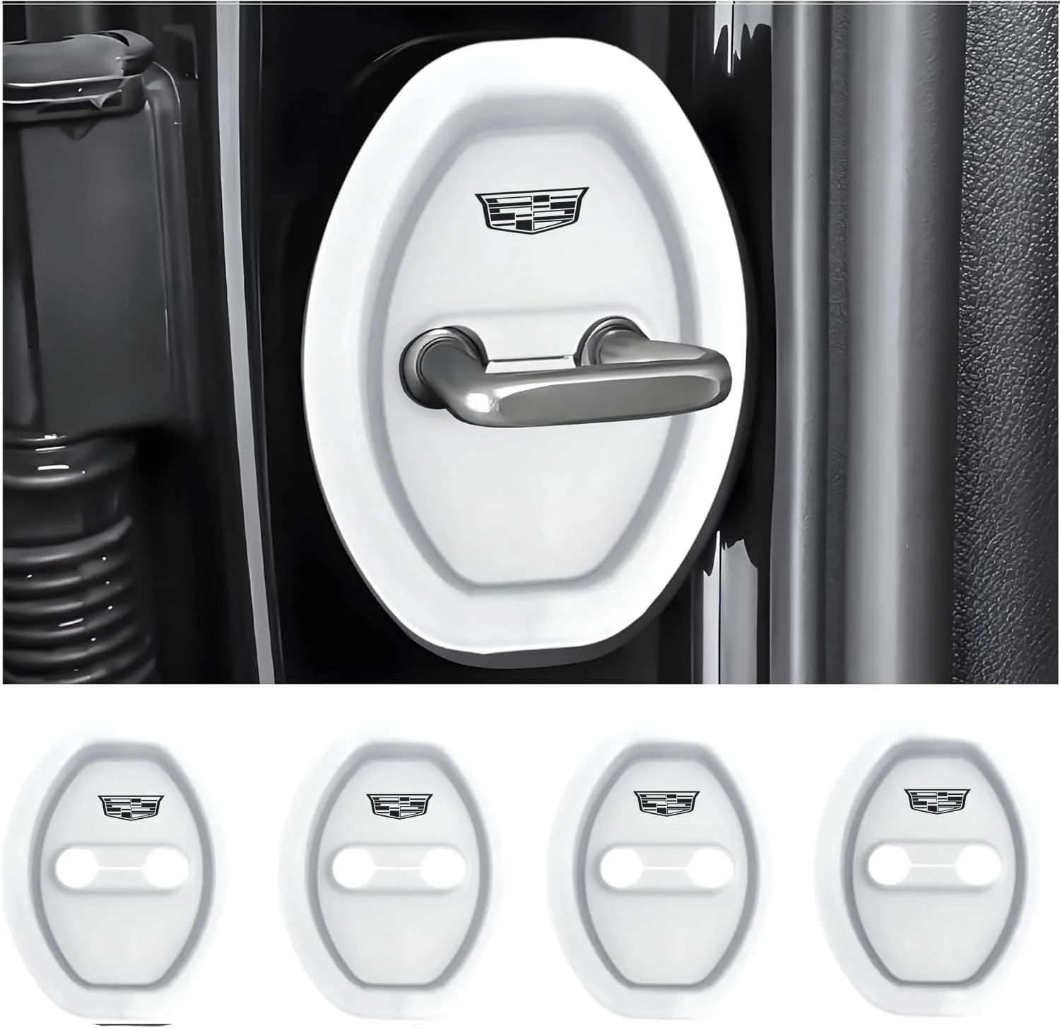 Eptchn Universal Silicone Car Door Covers Protector (4 PACK) - Image 52
