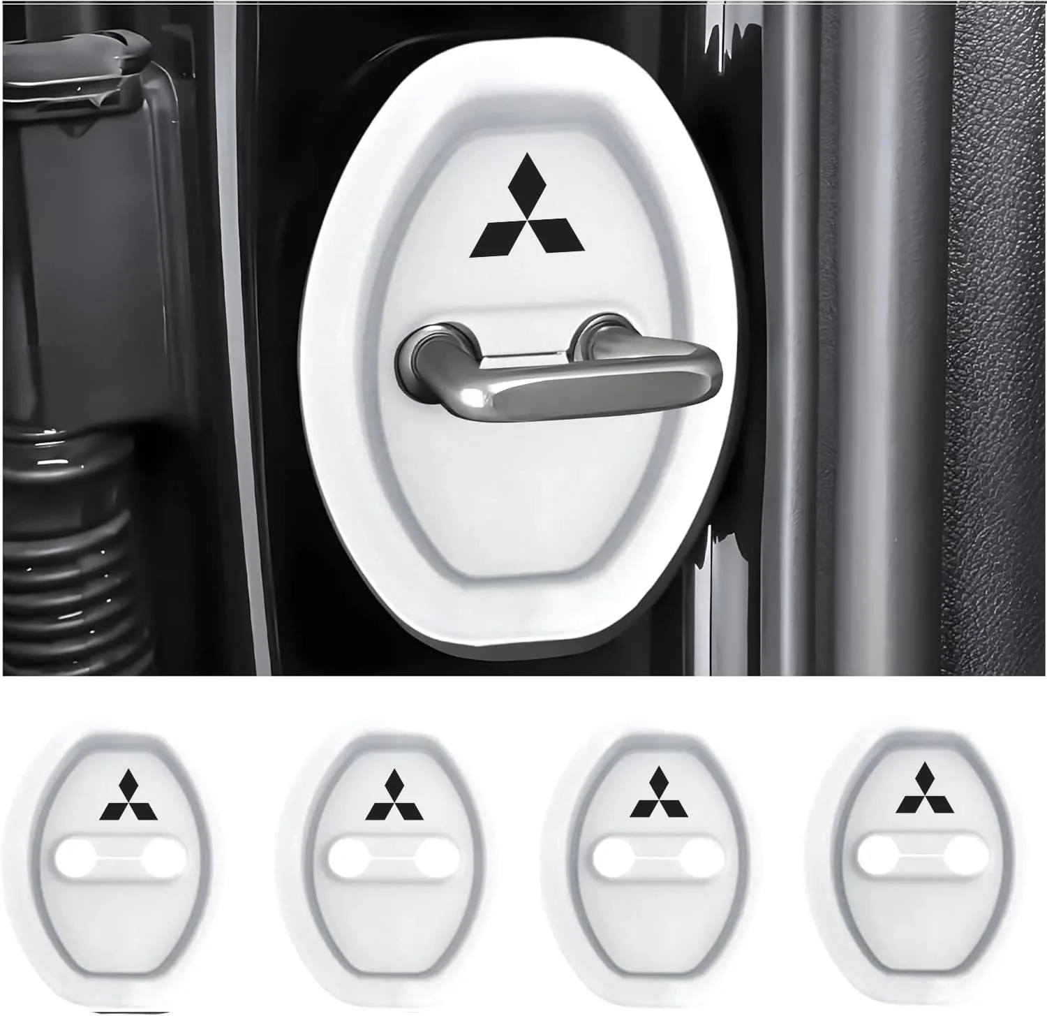 Eptchn Universal Silicone Car Door Covers Protector (4 PACK) - Image 75